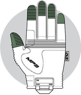 Mechanix Wear Militärhandschuhe in Braun Farbe