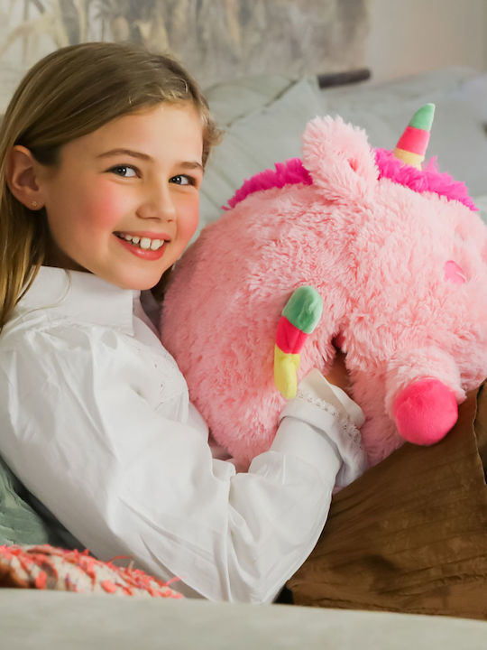 Noxxiez Kids Decorative Pillow Unicorn Pink 35x35cm