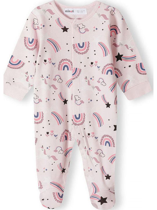 Minoti Set Babystrampler Langärmliges Mehrfarbig 4Stück