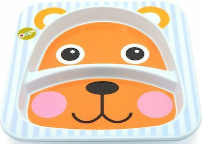 Oops Kinderteller Bear Orange