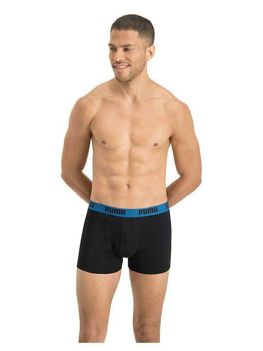 Puma Herren Boxershorts Petrol mit Mustern 1Packung