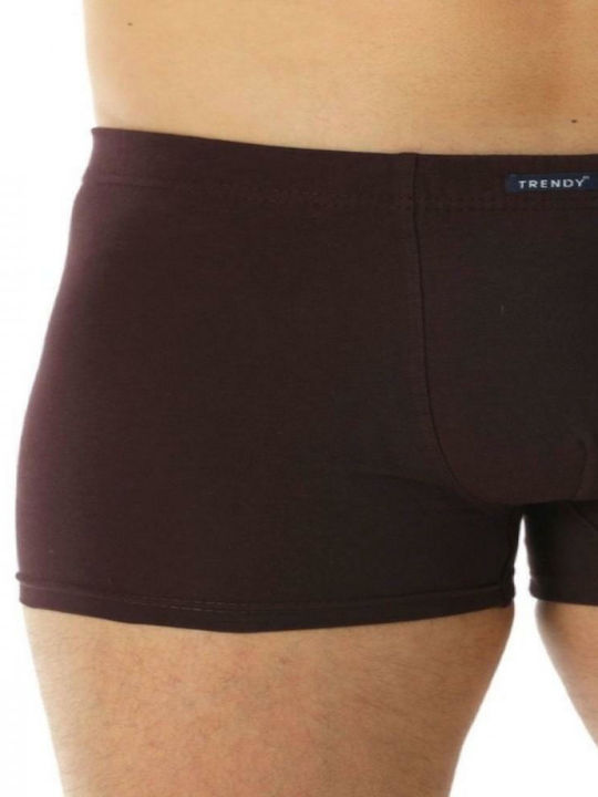 Men's Boxer Cotton Bordeaux