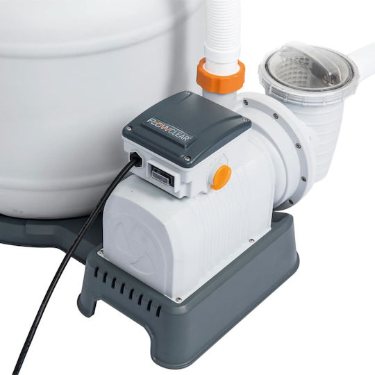 Bestway Flowclear Pompa De Apă Pentru Piscină Cu Filtru Monofazică Cu Alimentare Maximă Lt/h