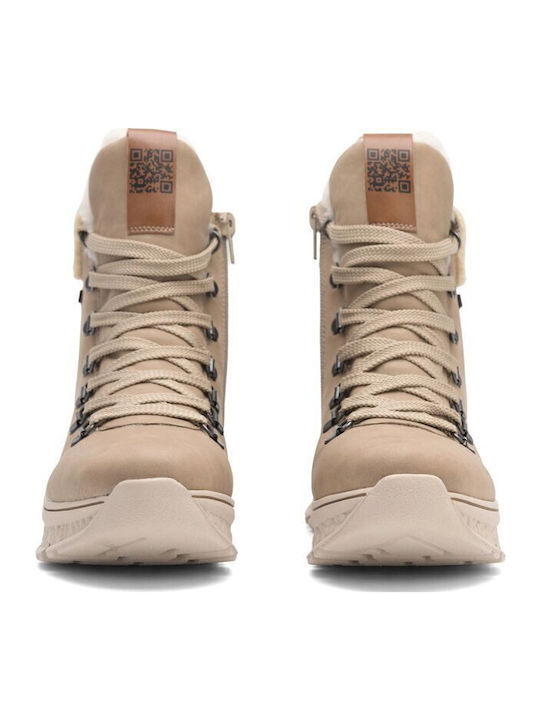 Stiefeletten Damen Braun