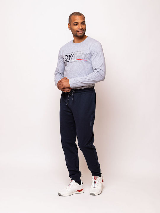 Heavy Tools Pantaloni pentru bărbați Blue Navy