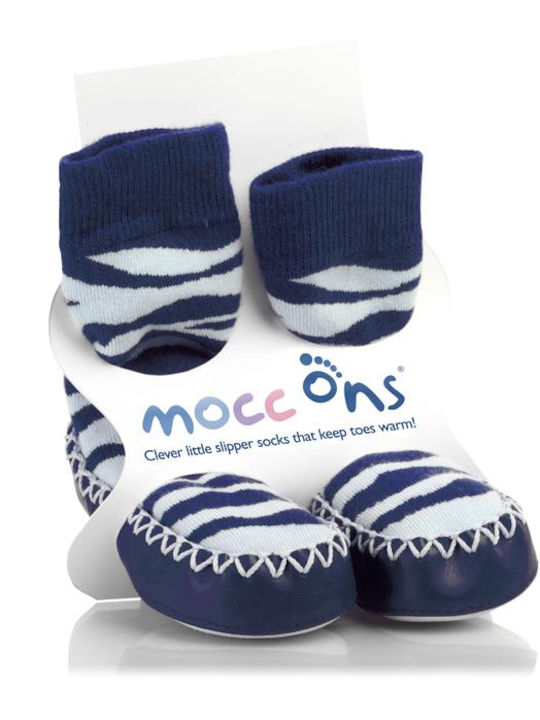 Dribble Ons Kids' Slipper Socks Blue