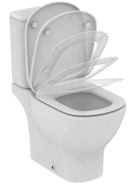 Ideal Standard Floor-Standing Toilet Without Cover White