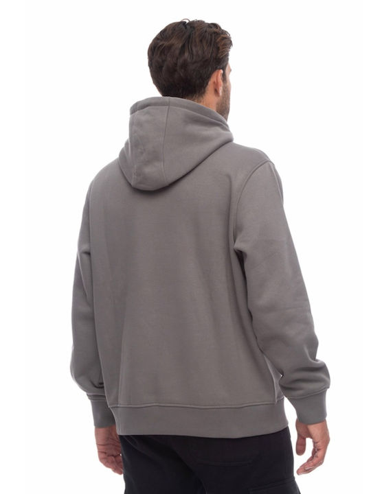 Be:Nation Herren Sweatshirt mit Kapuze Charcoal