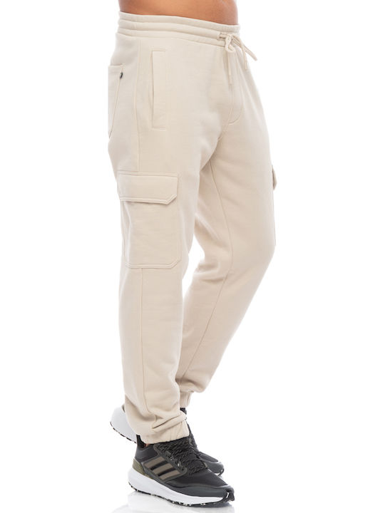 Pantaloni de trening fără Elastic Bej