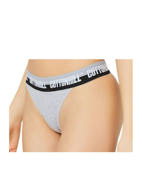 CottonHill Cotton Women's String Grey.