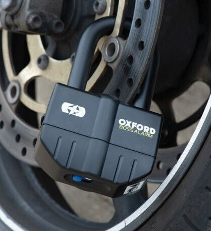 Oxford Boss Motorcycle Shackle Lock with Alarm