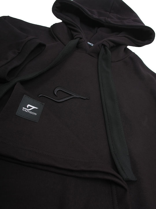 Kurzarmbluse Black