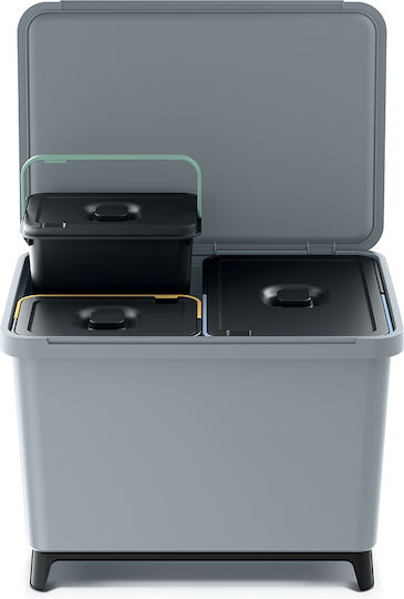 Prosperplast Systema Кошче Рециклиране Plastic Gray за шкаф 10лт 1бр
