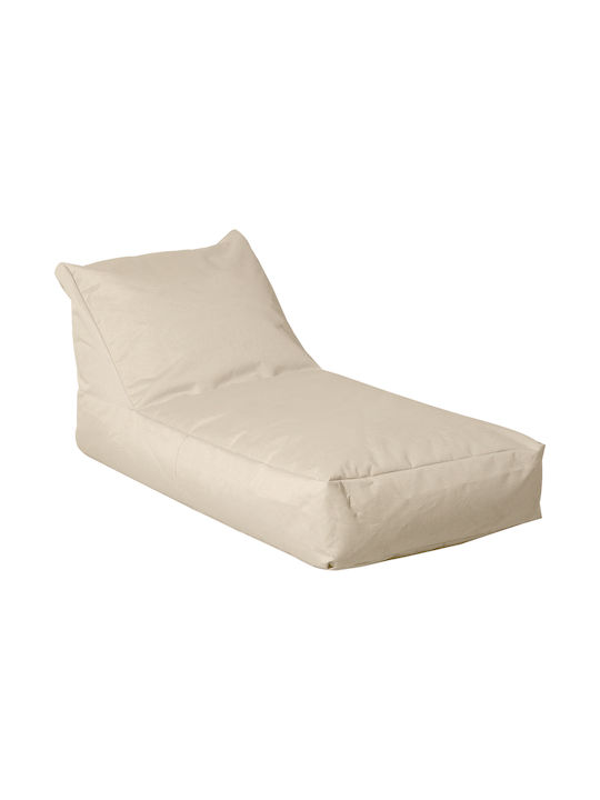 Πουφ Bett Ecru 150x75x30cm