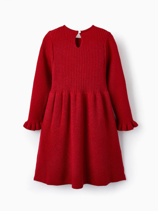 Zippy Mädchen Kleid Rot