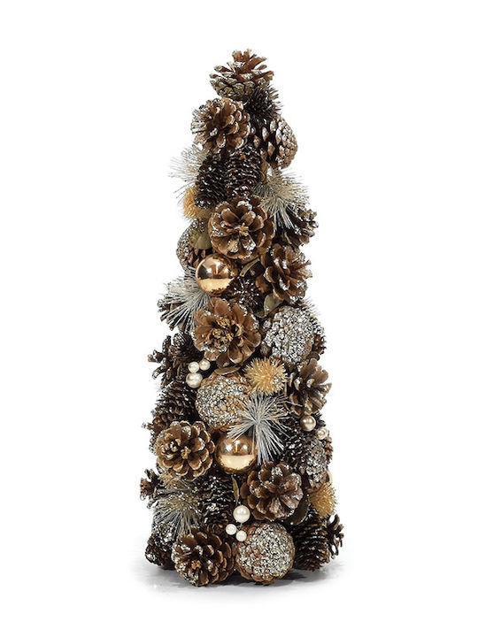 ArteLibre Christmas Decorative Tree Adorned Gold