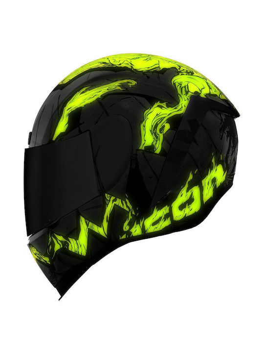 Icon Airform Trick Or Street 3 Motorradhelm Volles Gesicht DOT