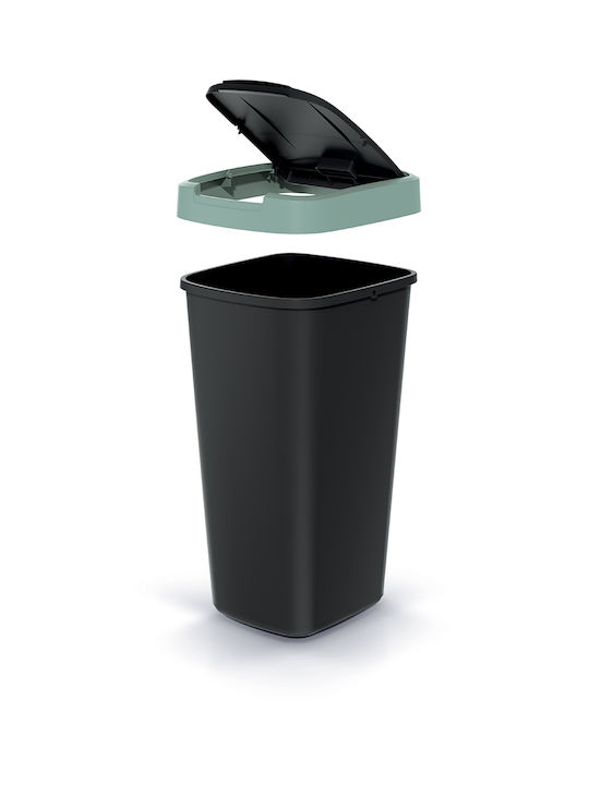 Prosperplast Kunststoff Büroabfallbehälter 25Es 26.4x52.6x29.6cm