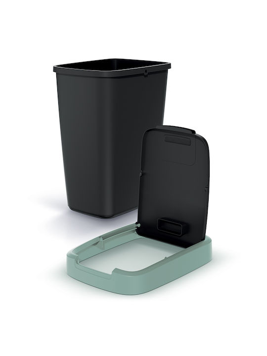 Prosperplast Πλαστικό Καλάθι Αχρήστων 12lt Γαλάζιο 19.5x37x26cm