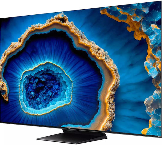 TCL Smart Τηλεόραση 85" 4K UHD Mini LED C80 HDR (2023) 85C805