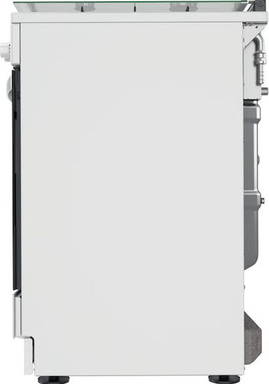 Indesit Gasherd 71Es B60cm. White