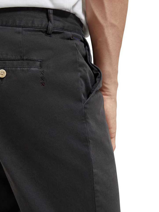 The Drift Men's Chino Trousers Elastic Regular Fit Grey