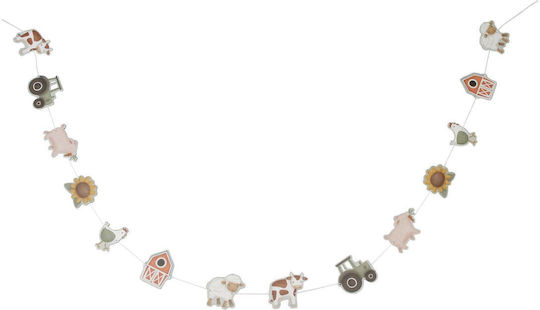 Little Dutch Παιδική Διακοσμητική Γιρλάντα Little Farm Fsc
