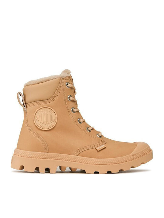 Palladium Pampa Women's Hiking Boots Beige