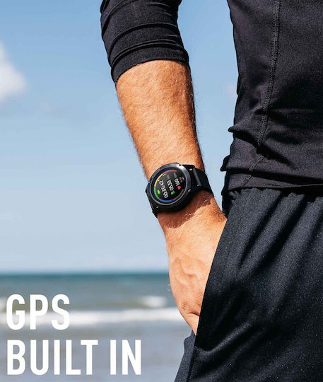 Reflex Active Series 18 45мм Смартчасовник с Пулсомер (Черен)