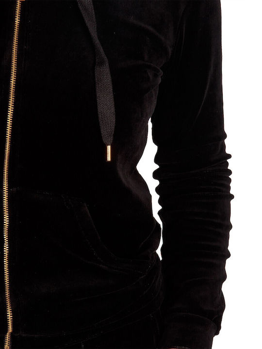 Jogginganzug Samt BLACK SET-60600-7 (BLK)