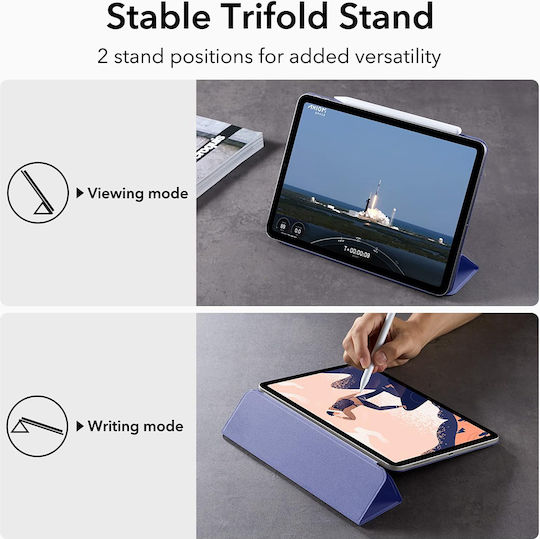 ESR Rebound Флип Капак Лилав Калъф За Таблети (iPad Air 2020/2022)