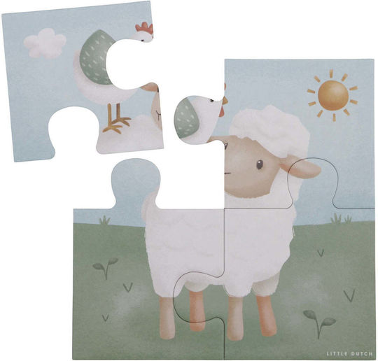 Παιδικό Puzzle Little Farm για 2+ Ετών 35pcs Little Dutch