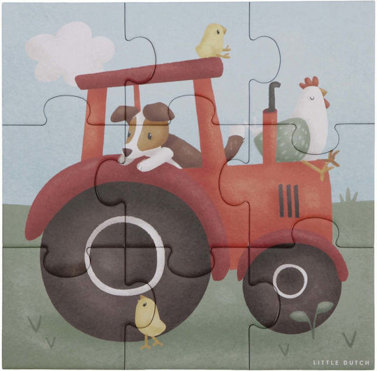 Παιδικό Puzzle Little Farm για 2+ Ετών 35pcs Little Dutch