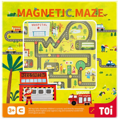 Toi World Magnetic Construction Toy Κίνηση Στον Δρόμο for 3+ years