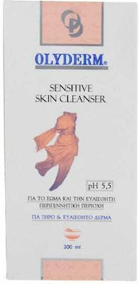 Olyderm Sensitive Skin Cleanser ph 5,5 Flüssig für den Körper 200ml