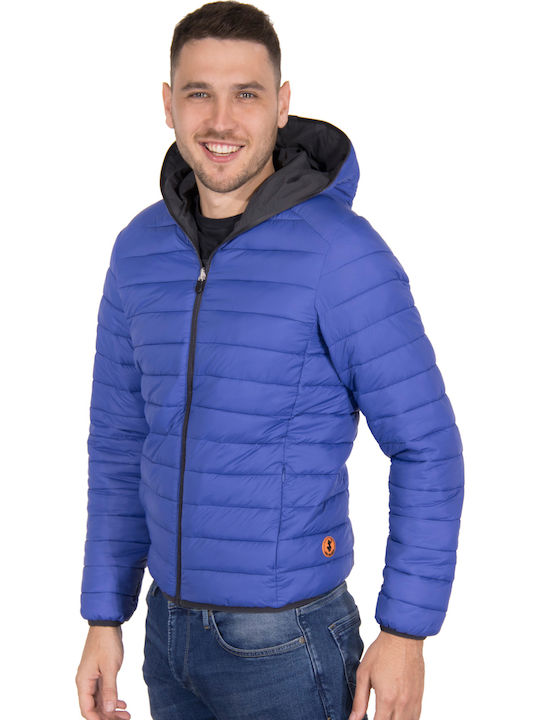 Winter Jacket Grey Black