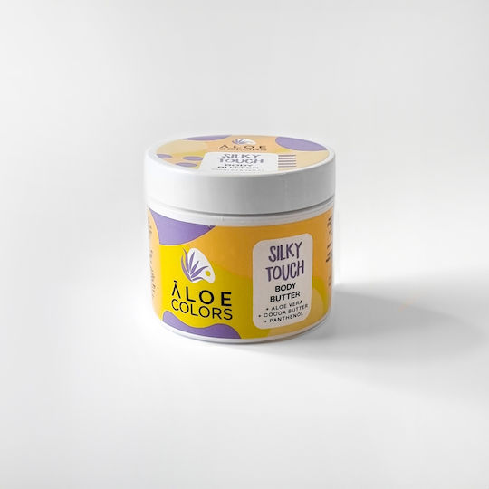 Aloe Colors Solky Touch Feuchtigkeitsspendende Butter Körperpflege mit Aloe Vera für Trockene/Sehr Trockene Haut 200ml