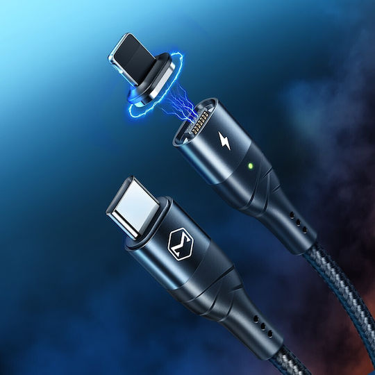 Mcdodo Magnetic USB-C to Lightning Cable 20W Black 1.2m CA-8850