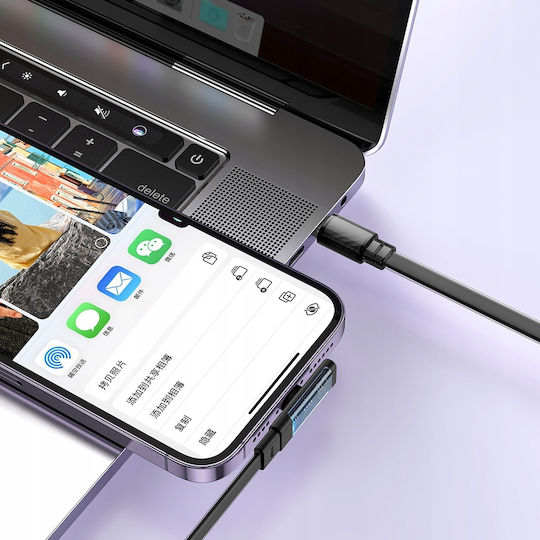 Mcdodo USB-C to Lightning Cable 36W Μαύρο 1m (CA-3440)