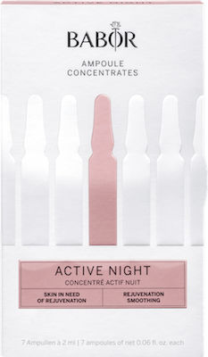 Babor Active Night Feuchtigkeitsspendend Serum Gesicht 7x2ml