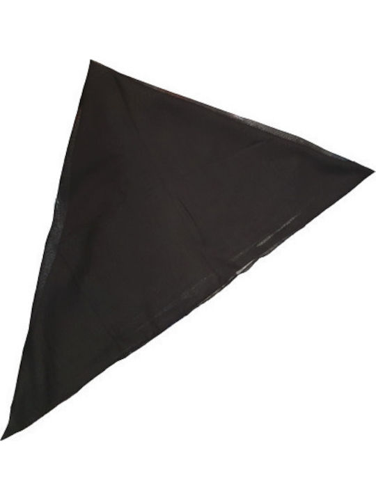 Eșarfă Călugăriță Gaze Mare Clasică Bumbac Pătrat 110cm Fular de damă Negru Eșarfă Călugăriță Gaze Mare Clasică Bumbac Pătrat 110cm Fular de damă Negru