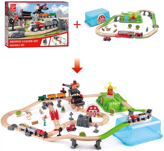 Hape Ferma Set cu Trenuleț pentru 3+ ani+ Ani