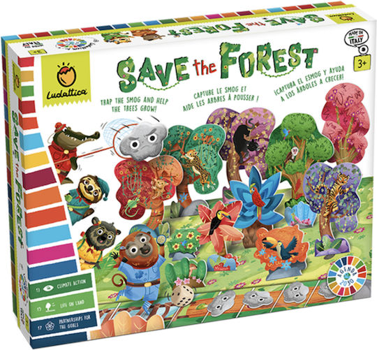 Board Game Let's Save the Forest 3+ Years Old (IT) Ludattica