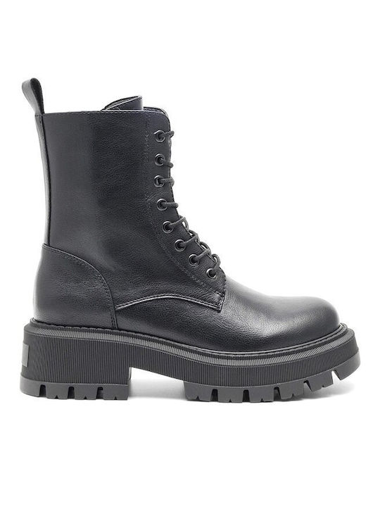 Stiefeletten Damen Schwarz
