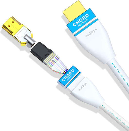 Chord Cable HDMI male - HDMI male 2m Μαύρο