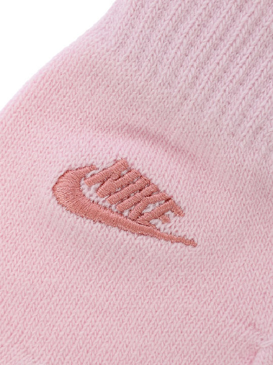 Kinder Mütze Set Fleece Rosa