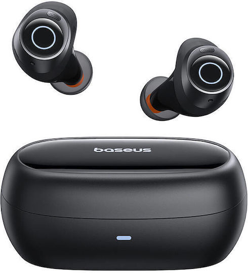 Baseus MA20 In ear Bluetooth хендсфри Слушалки с Устойчивост на Пот и Кутийка за Зареждане Черен