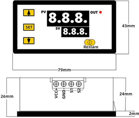Thermostat for Room Thermostat