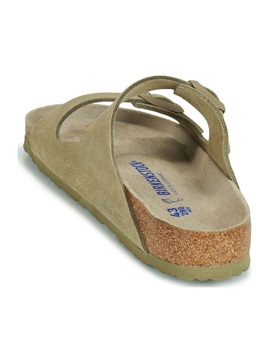 Arizona Sfb Δερμάτινα Ανδρικά Σανδάλια Faded Khaki Regular Fit