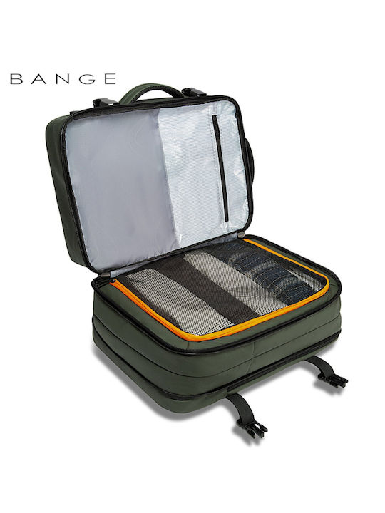 Bange 1908 Plus Αδιάβροχη Τσάντα Πλάτης για Laptop 17.3" με Θύρα USB σε Χακί χρώμα
